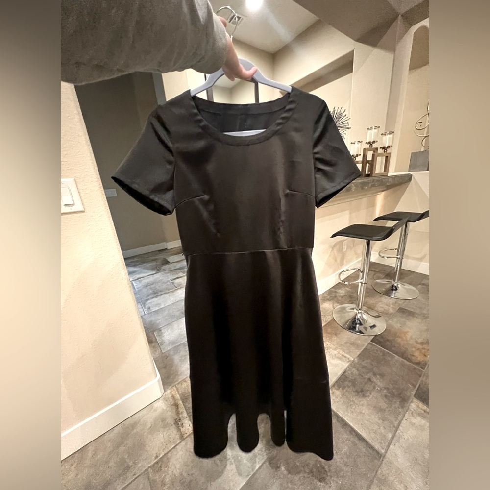 Elegant Black Long Dress